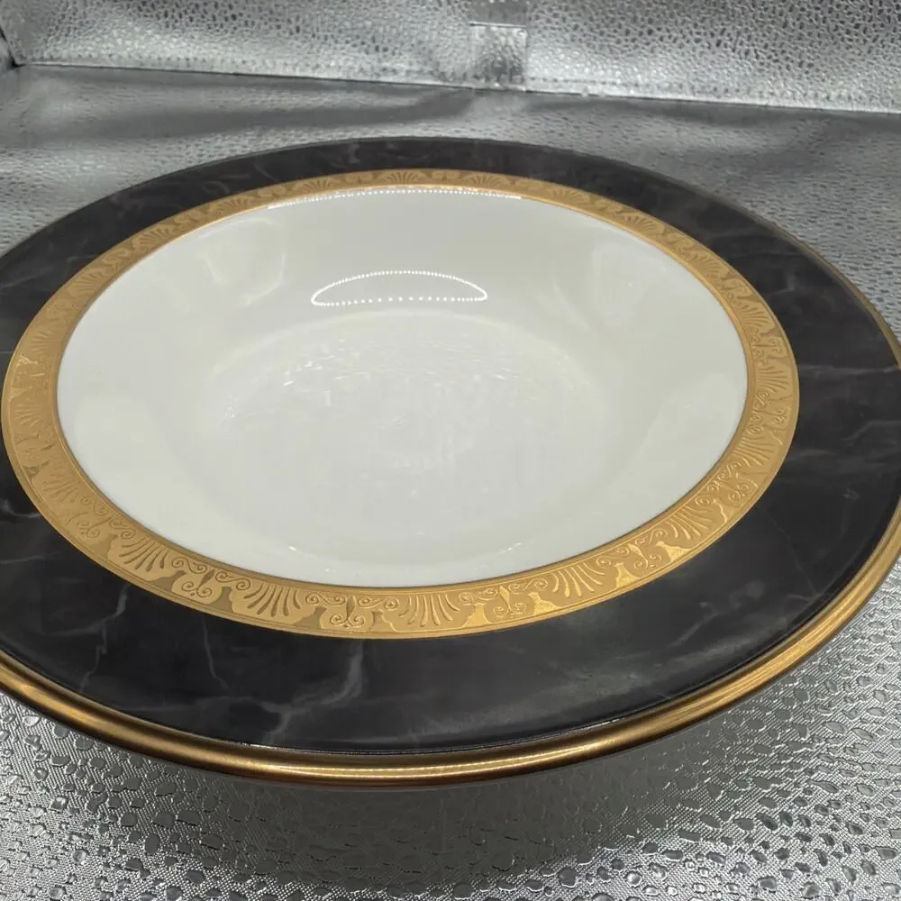 Noritake Bone China OPULENCE Soup Bowl Discontinued Made In Japan Nwt